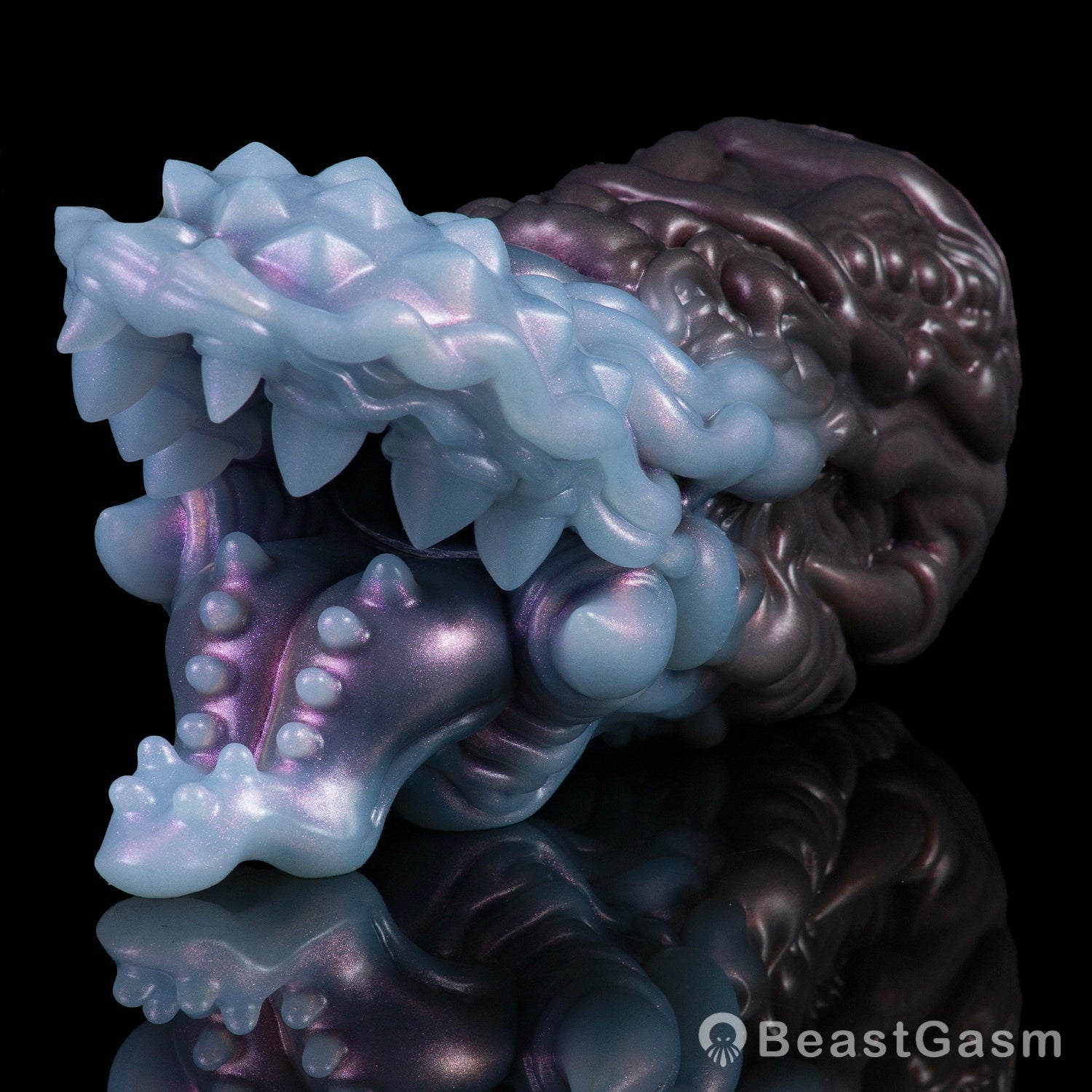 🦠 Void Predator Alien Fantasy Masturbator – Platinum Silicone - BeastGasm