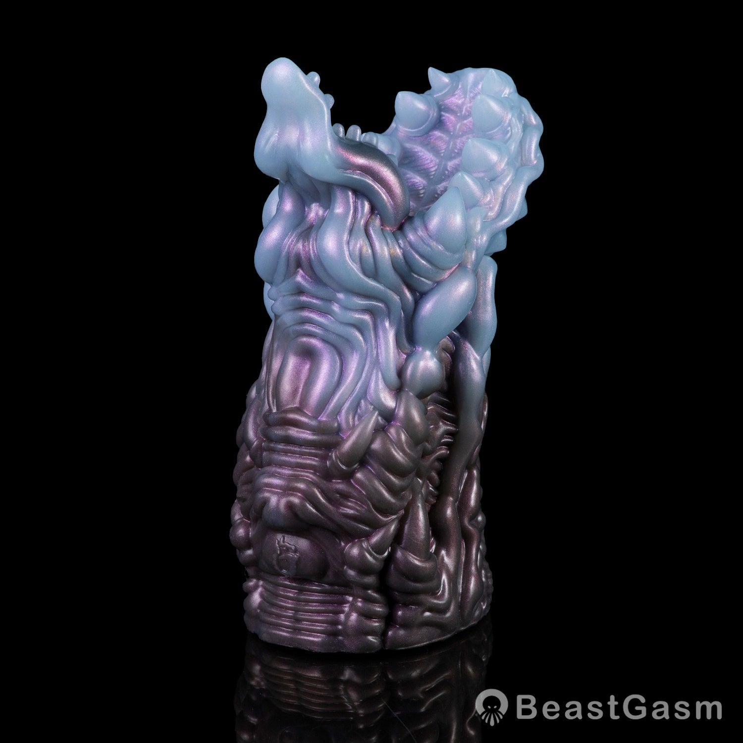 🦠 Void Predator Alien Fantasy Masturbator – Platinum Silicone - BeastGasm