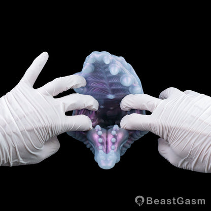 🦠 Void Predator Alien Fantasy Masturbator – Platinum Silicone - BeastGasm