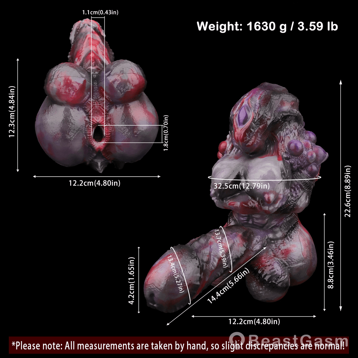 👽 Void Swarm Alien Fantasy Masturbator & Dildo - BeastGasm