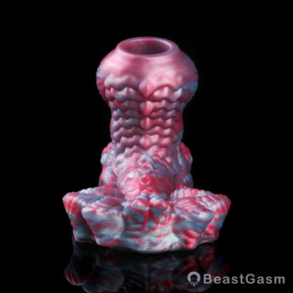 👾 Voidforge Alien Cock Sleeve & Grinder | Platinum Silicone - BeastGasm