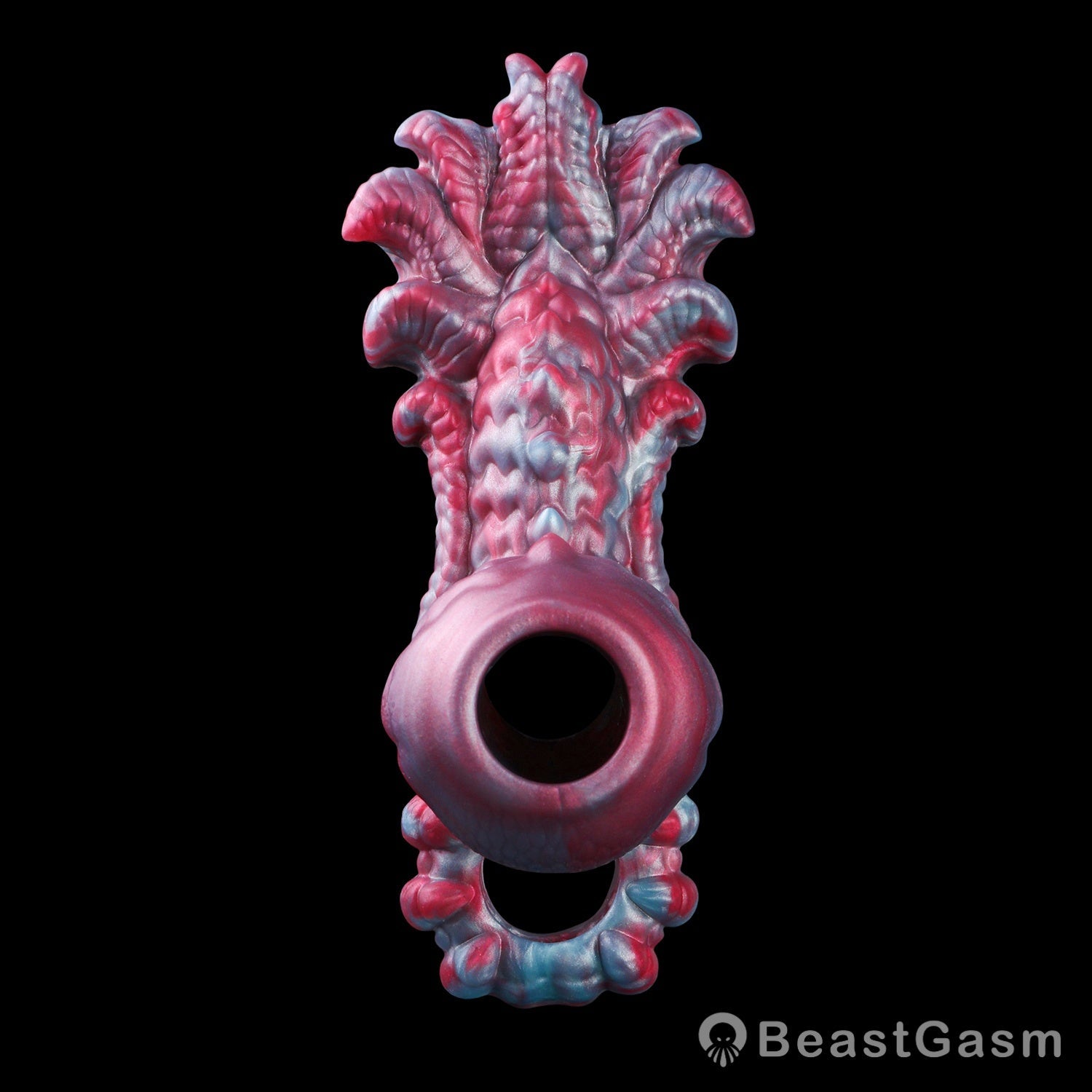 👾 Voidforge Alien Cock Sleeve & Grinder | Platinum Silicone - BeastGasm