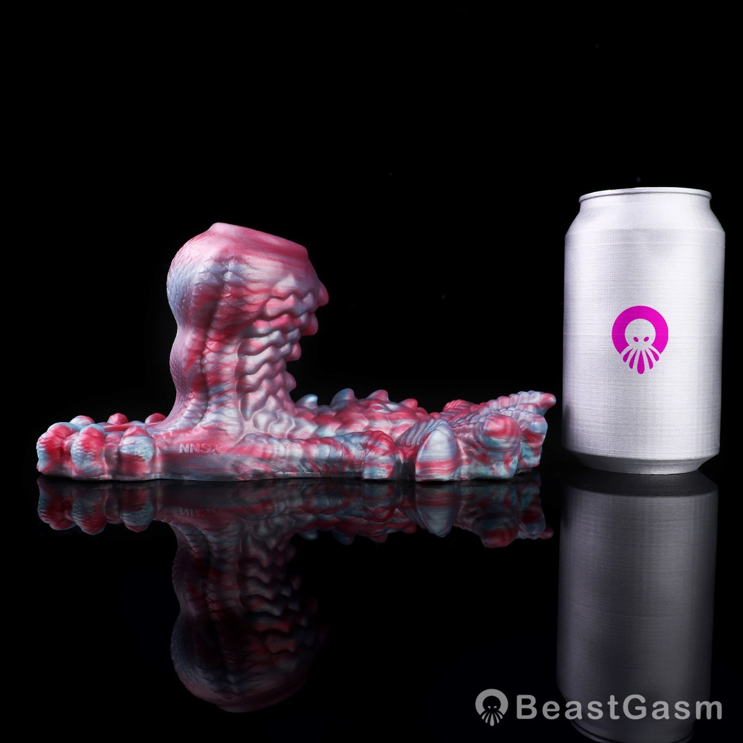 👾 Voidforge Alien Cock Sleeve & Grinder | Platinum Silicone - BeastGasm