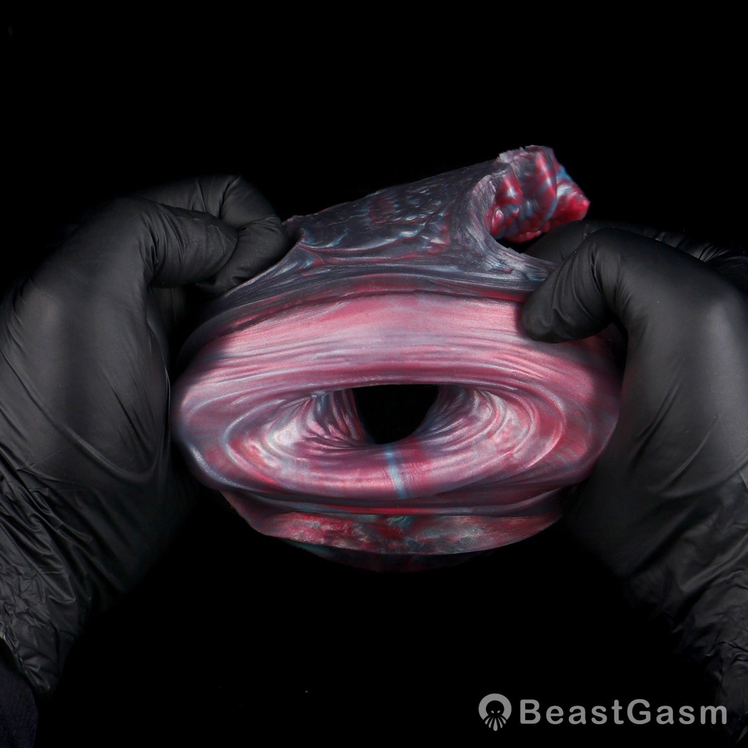 👾 Voidforge Alien Cock Sleeve & Grinder | Platinum Silicone - BeastGasm