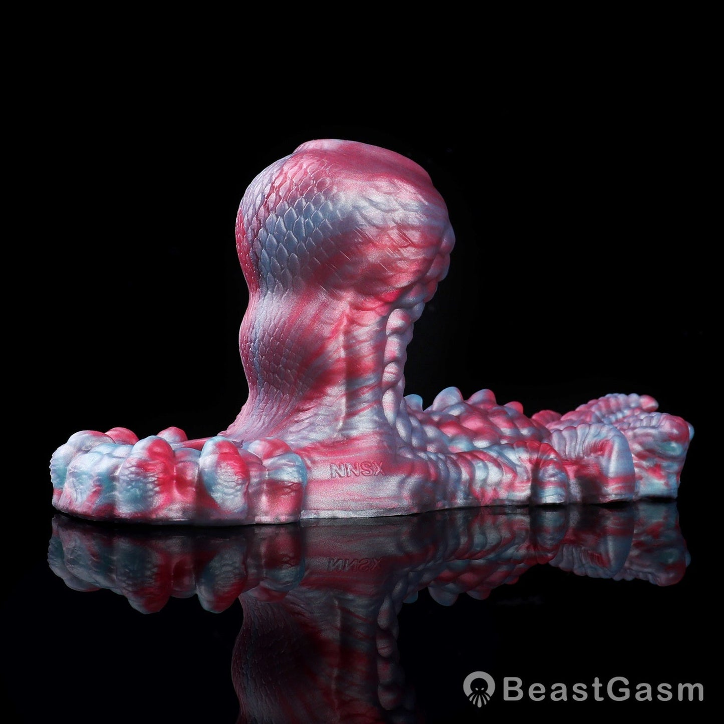 👾 Voidforge Alien Cock Sleeve & Grinder | Platinum Silicone - BeastGasm