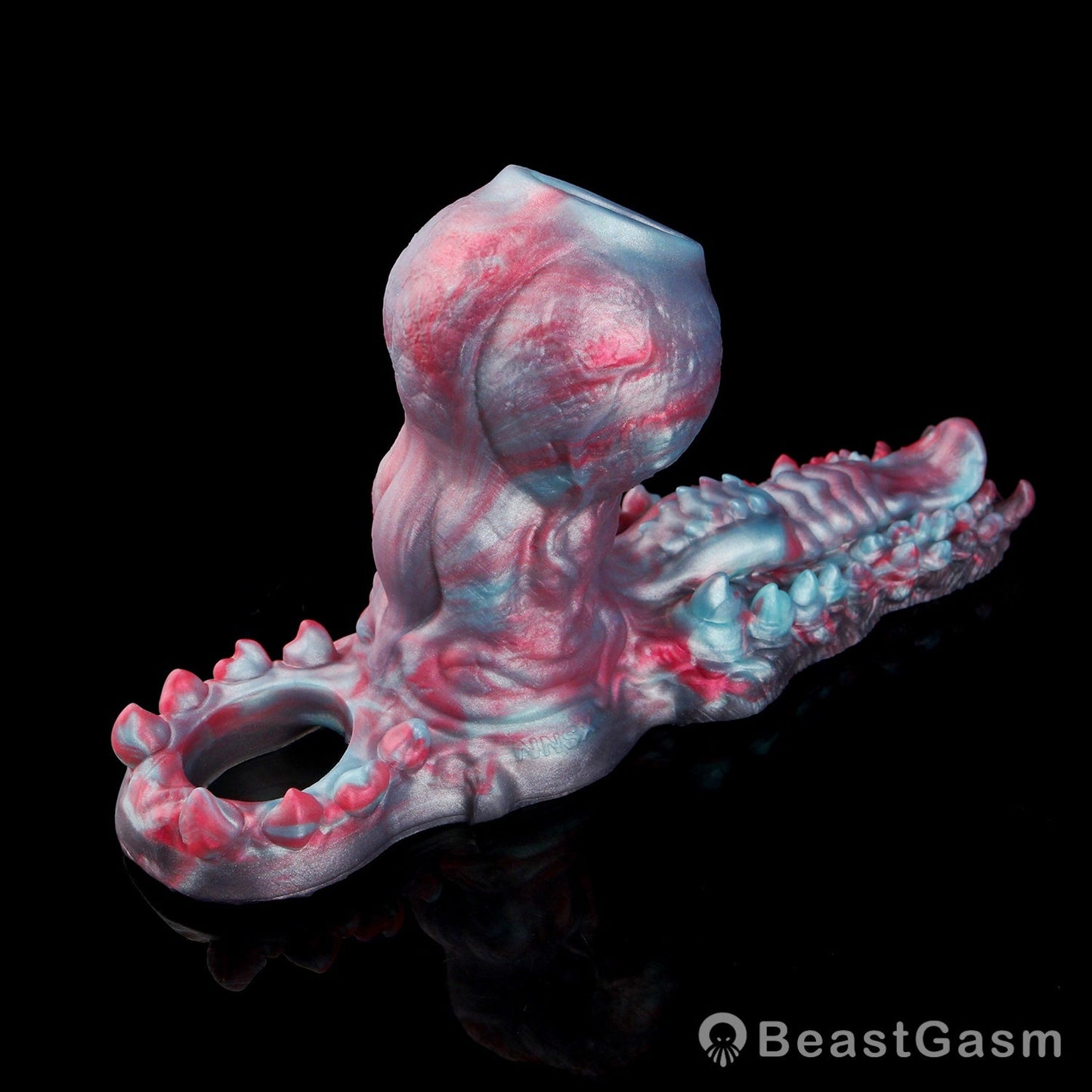 🐶 Voidhound Alien Canine Knot Cock Sleeve with Grinding Plate - BeastGasm