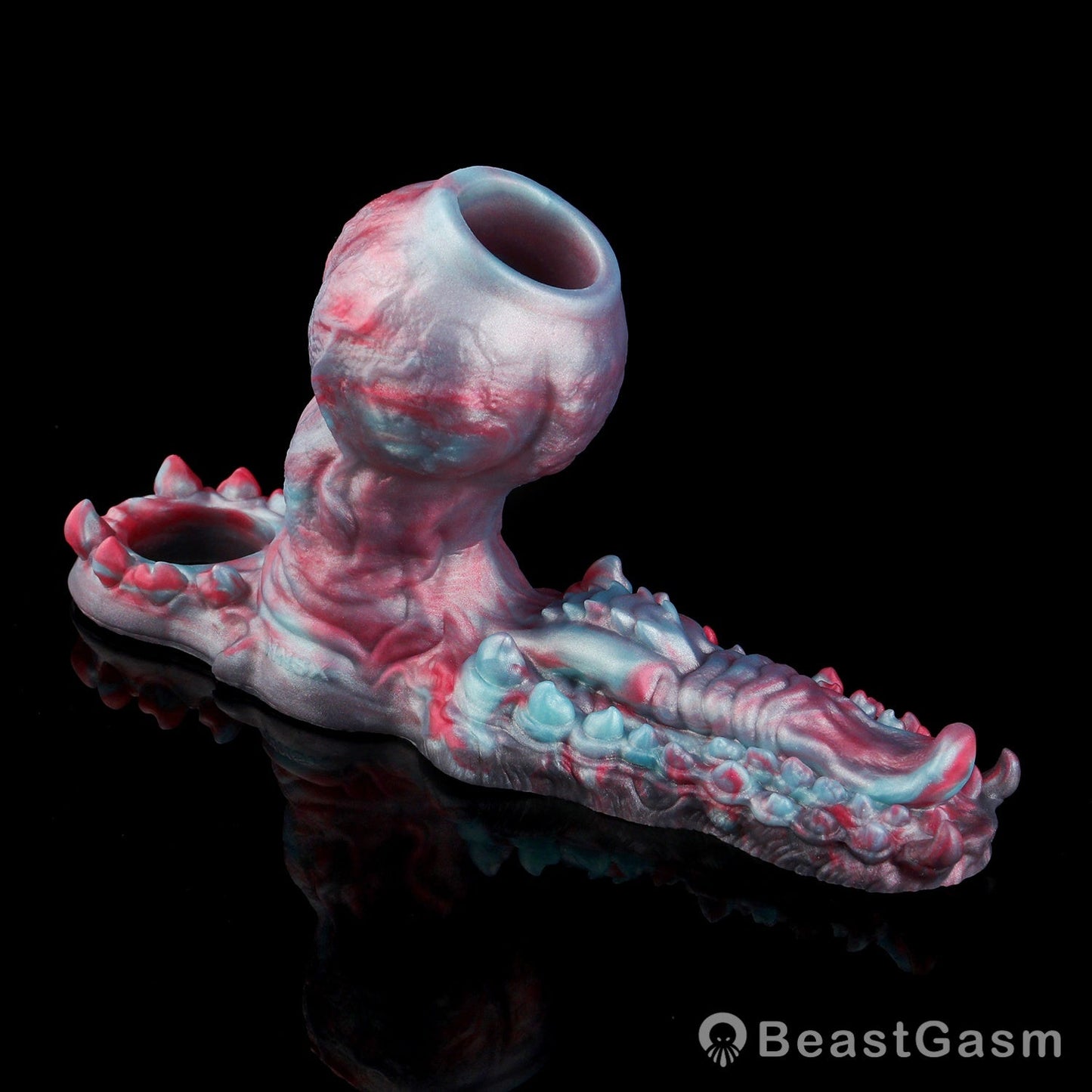 🐶 Voidhound Alien Canine Knot Cock Sleeve with Grinding Plate - BeastGasm