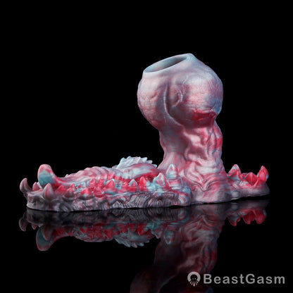 🐶 Voidhound Alien Canine Knot Cock Sleeve with Grinding Plate - BeastGasm