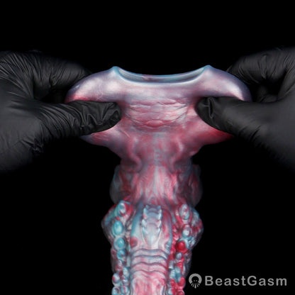🐶 Voidhound Alien Canine Knot Cock Sleeve with Grinding Plate - BeastGasm