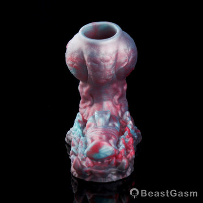 🐶 Voidhound Alien Canine Knot Cock Sleeve with Grinding Plate - BeastGasm