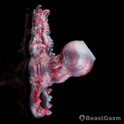🐶 Voidhound Alien Canine Knot Cock Sleeve with Grinding Plate - BeastGasm