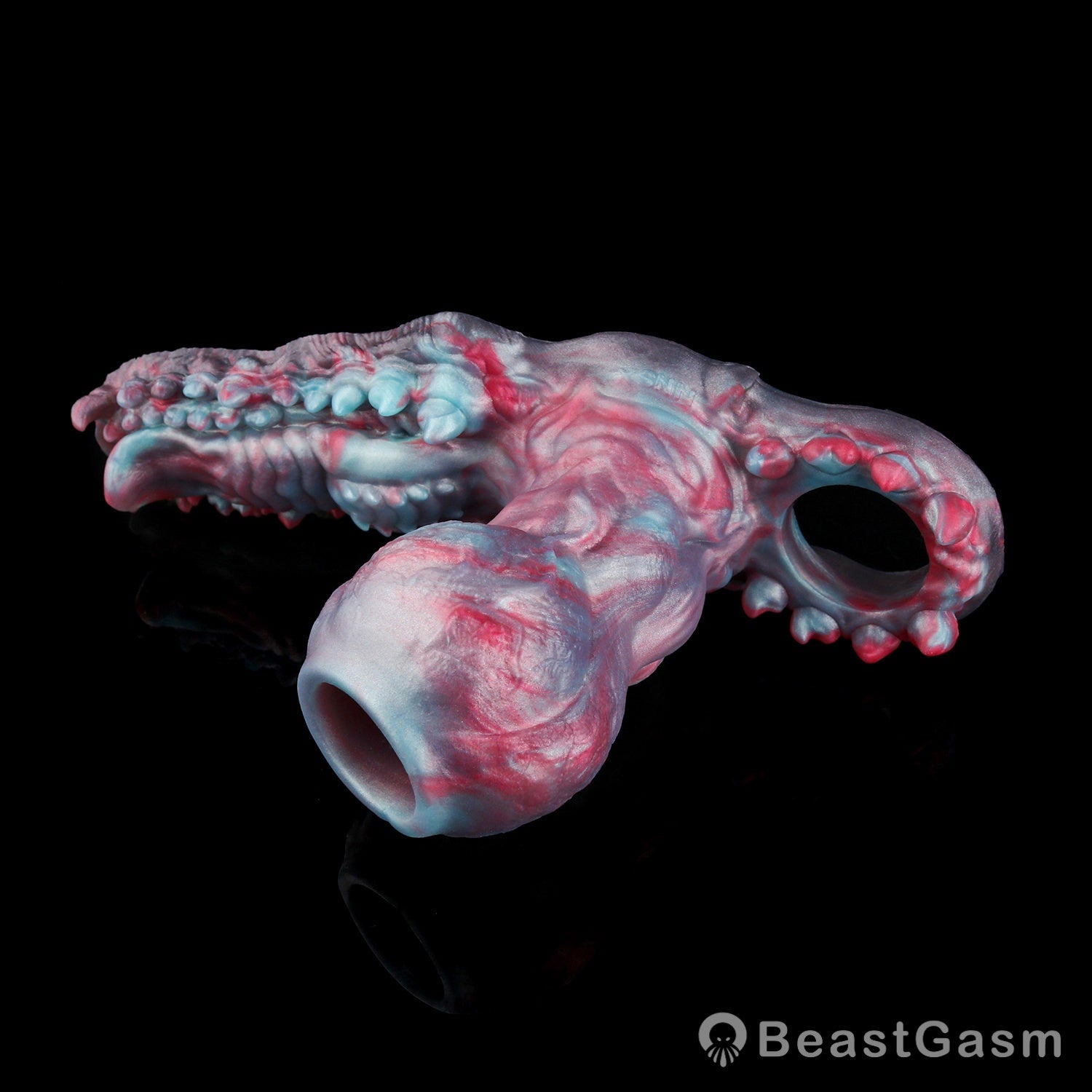🐶 Voidhound Alien Canine Knot Cock Sleeve with Grinding Plate - BeastGasm