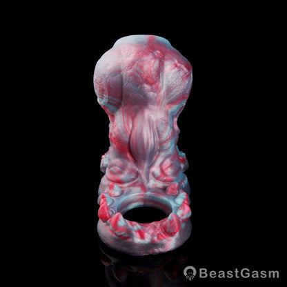 🐶 Voidhound Alien Canine Knot Cock Sleeve with Grinding Plate - BeastGasm