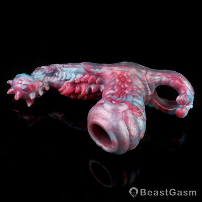 🔥 Voidhound Canine Knot Sleeve | Dual-Pleasure Penis Extender - BeastGasm