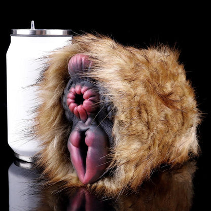 Werebeast Furry Fleshlight - Two Openings for Wild Male Pleasure - BeastGasm