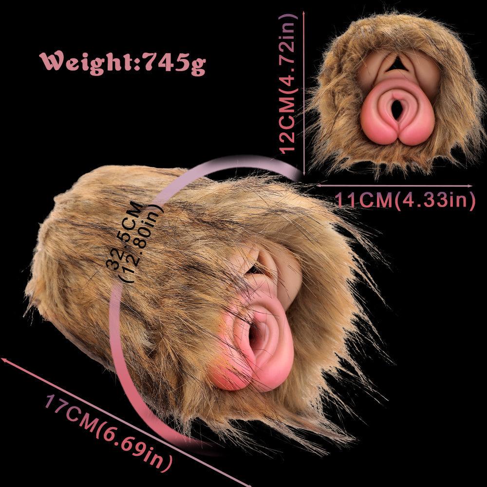 Werebeast’s Embrace Furry Masturbator – Dual - Hole Fantasy Toy - BeastGasm