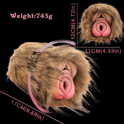 Werebeast’s Embrace Furry Masturbator – Dual - Hole Fantasy Toy - BeastGasm