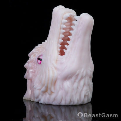 White Dragon Pocket Pussy – Fantasy Oral Silicone Toy 🐉 - BeastGasm