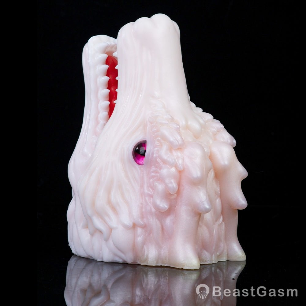 White Dragon Pocket Pussy – Fantasy Oral Silicone Toy 🐉 - BeastGasm