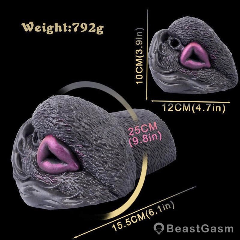 Wild Howl – Dual - Hole Animalistic Vibrating Masturbator - BeastGasm