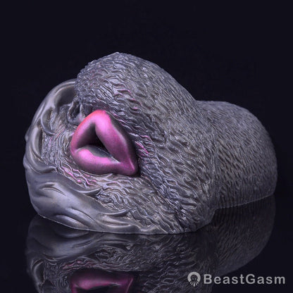 🐮 Wild Howl – Dual-Hole Animalistic Vibrating Masturbator - BeastGasm