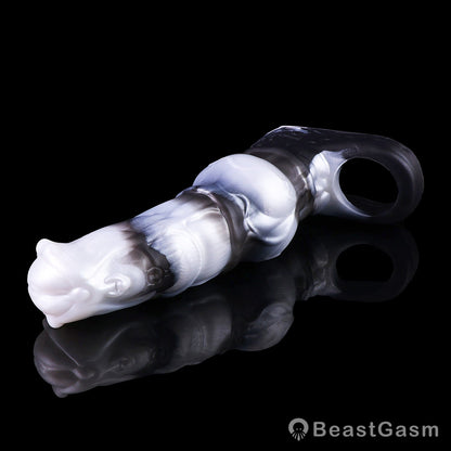 🐴 Wild Stallion Fantasy Vibrating Wearable Penis Sleeve - BeastGasm