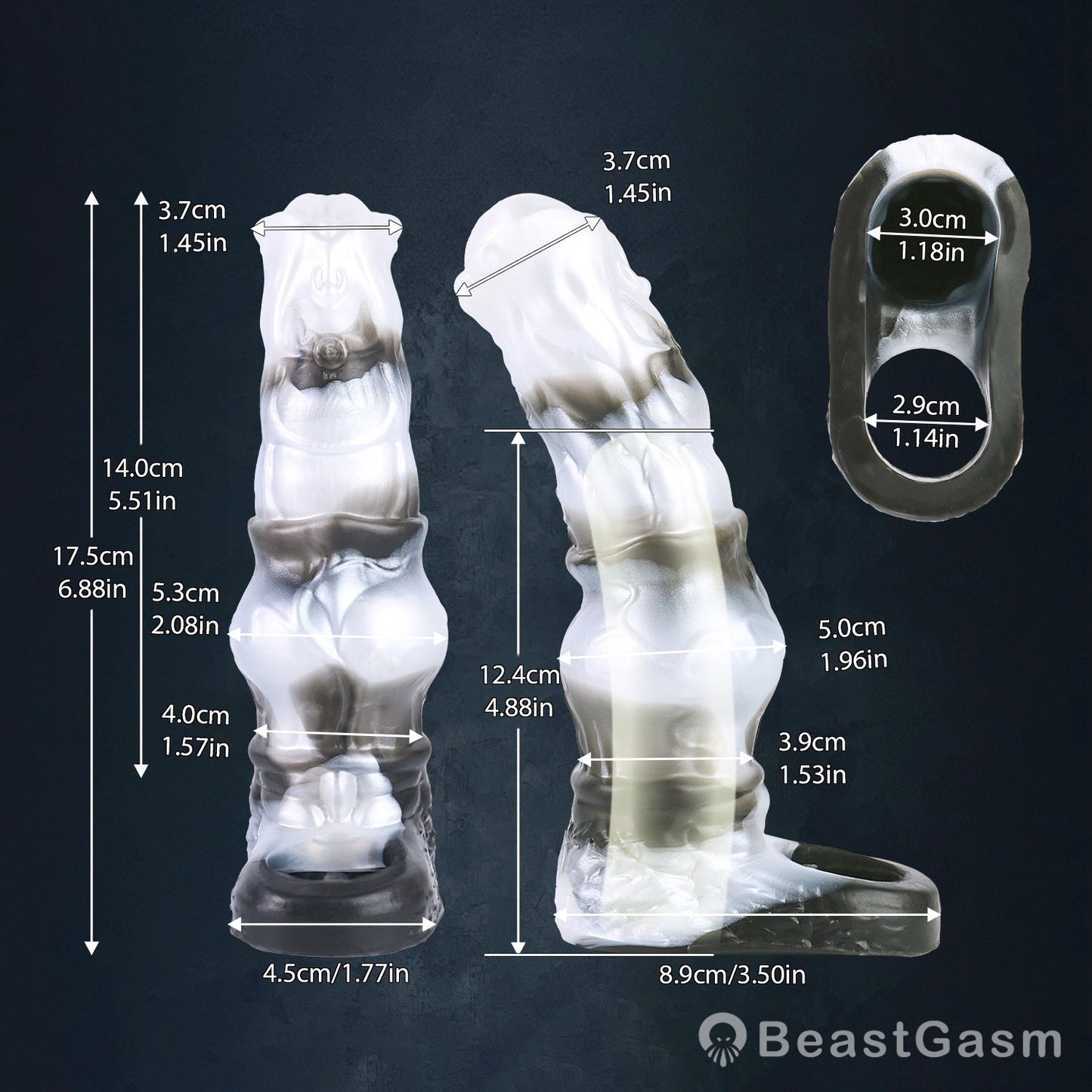 🐴 Wild Stallion Fantasy Vibrating Wearable Penis Sleeve - BeastGasm