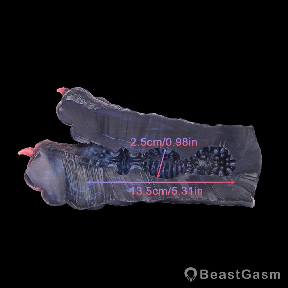 Wolf Claw Animal Pocket Pussy 🐺 Fantasy Grip Masturbator - BeastGasm