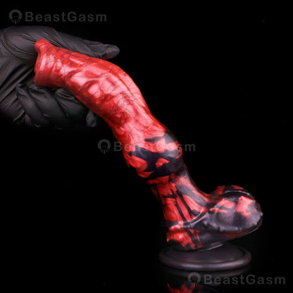 🐶 Wolf Dildo Abner – Dominant Knot & Animalistic Fun - BeastGasm