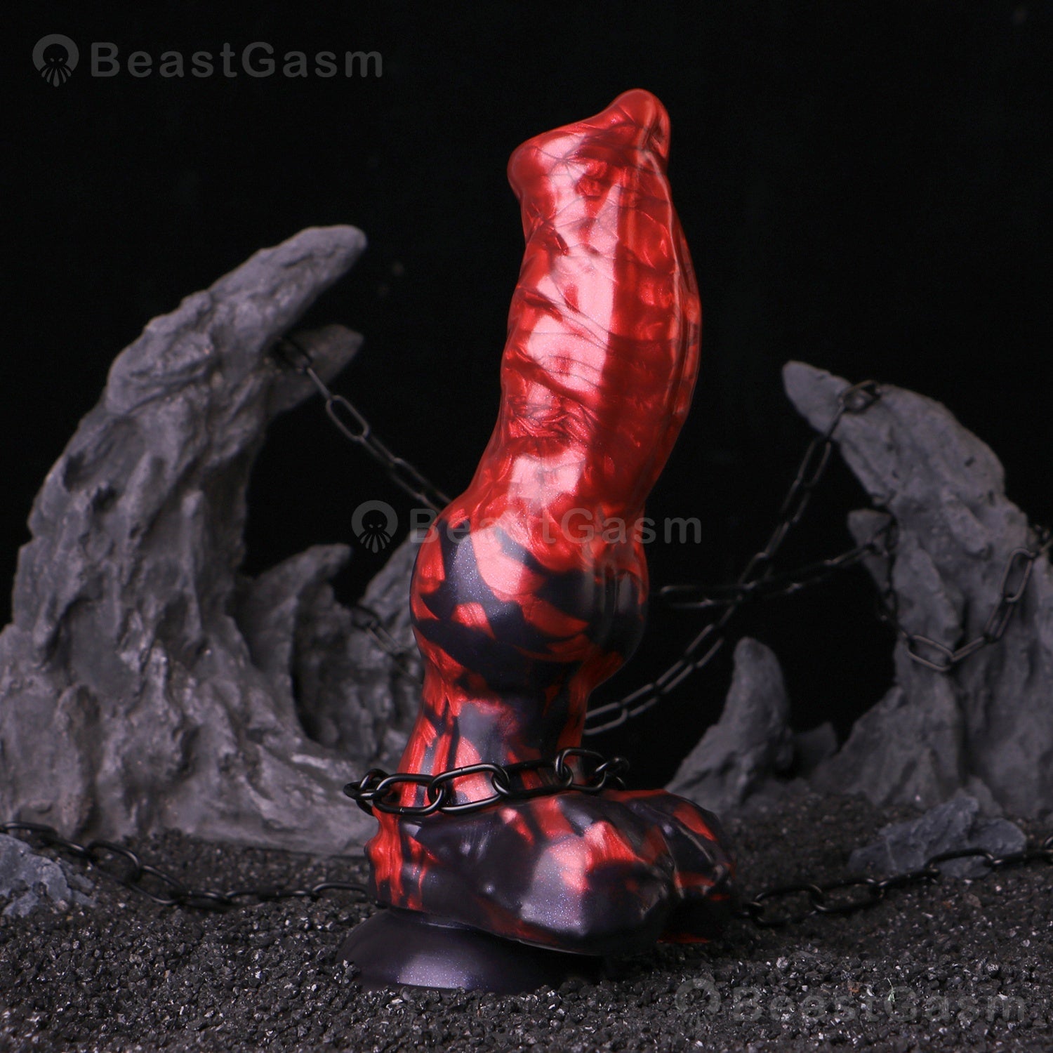 🐶 Wolf Dildo Abner – Dominant Knot & Animalistic Fun - BeastGasm