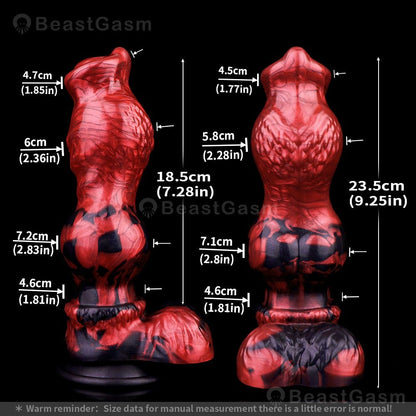 🐕 Wolf Dildo Avery – Savage Knot & Animalistic Pleasure - BeastGasm