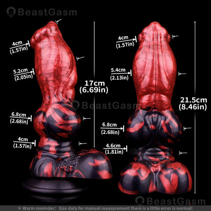🐺 Wolf Dildo Ives – Alpha Knot Power Fantasy - BeastGasm