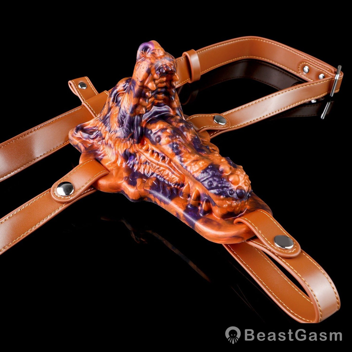 🐺 Wolf Kiss Hazel: Wearable Fantasy Beast Grinder - BeastGasm