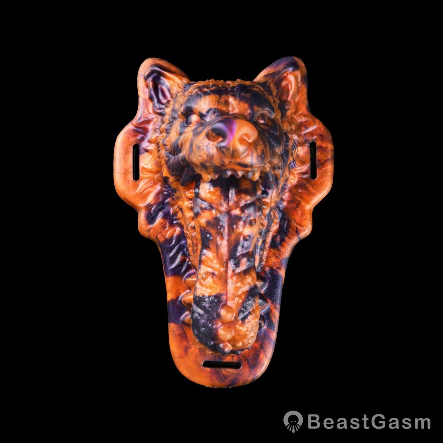 🐺 Wolf Kiss Hazel: Wearable Fantasy Beast Grinder - BeastGasm