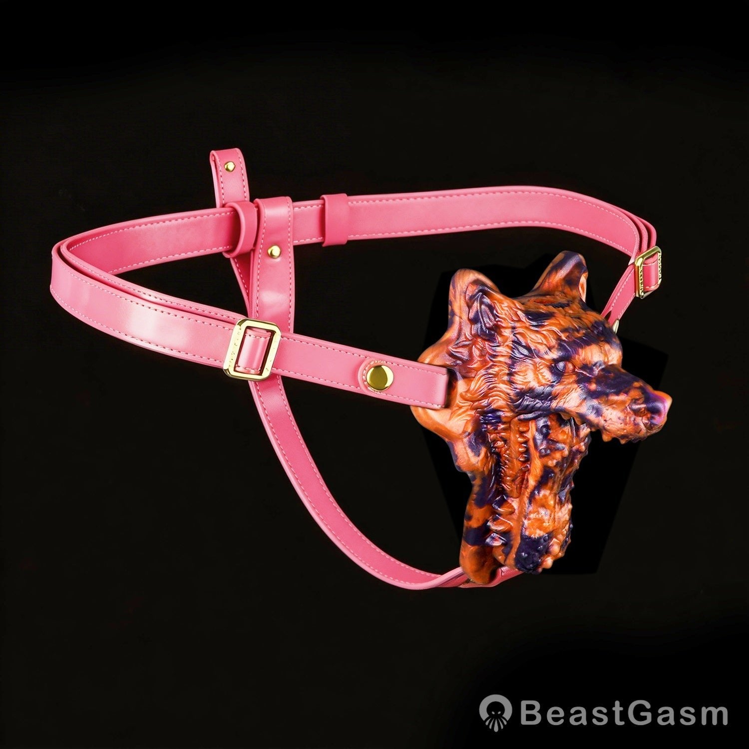 🐺 Wolf Kiss Hazel: Wearable Fantasy Beast Grinder - BeastGasm