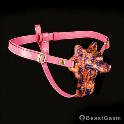 🐺 Wolf Kiss Hazel: Wearable Fantasy Beast Grinder - BeastGasm