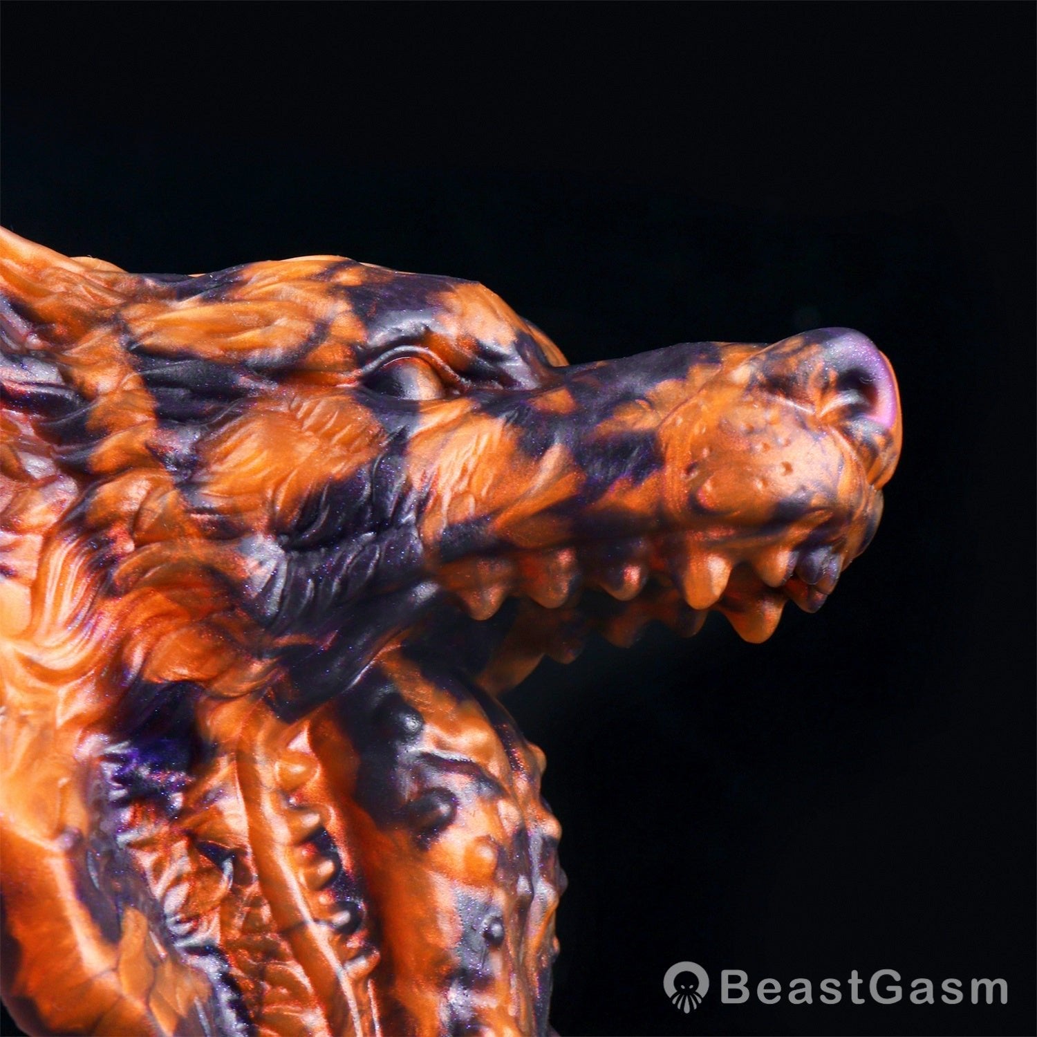 🐺 Wolf Kiss Hazel: Wearable Fantasy Beast Grinder - BeastGasm