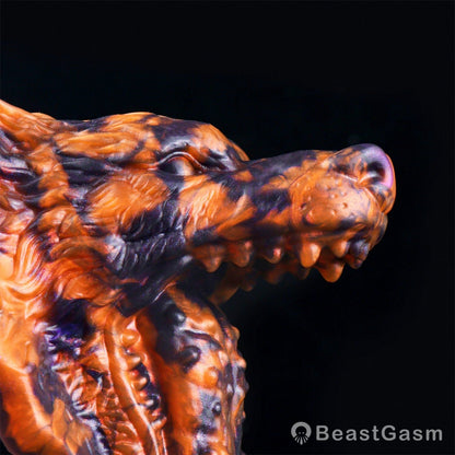 🐺 Wolf Kiss Hazel: Wearable Fantasy Beast Grinder - BeastGasm
