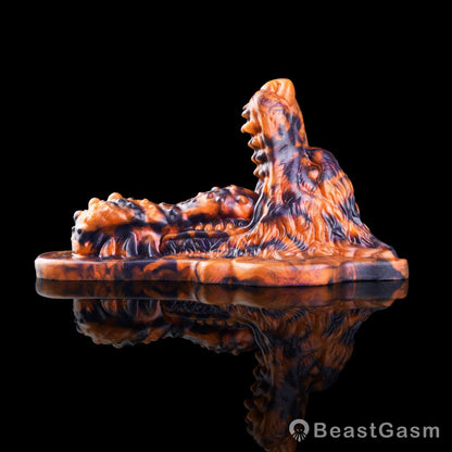 🐺 Wolf Kiss Hazel: Wearable Fantasy Beast Grinder - BeastGasm