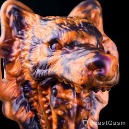 🐺 Wolf Kiss Hazel: Wearable Fantasy Beast Grinder - BeastGasm