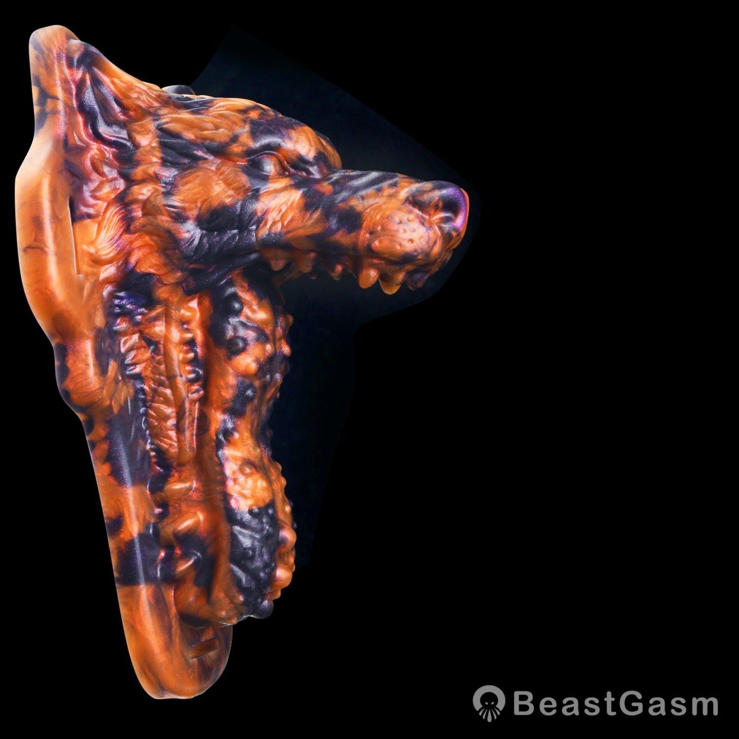 🐺 Wolf Kiss Hazel: Wearable Fantasy Beast Grinder - BeastGasm