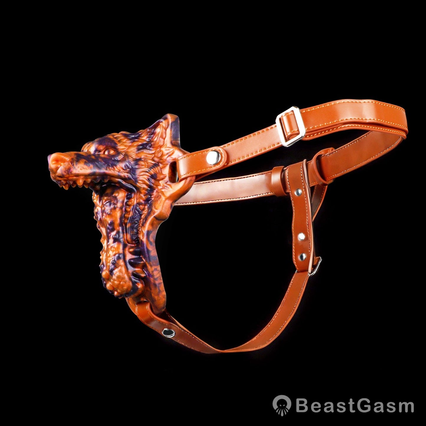 🐺 Wolf Kiss Hazel: Wearable Fantasy Beast Grinder - BeastGasm