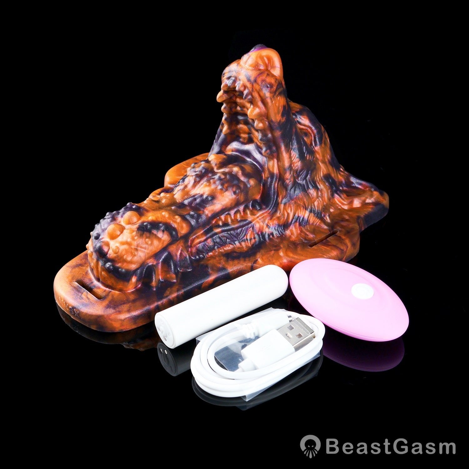 🐺 Wolf Kiss Hazel: Wearable Fantasy Beast Grinder - BeastGasm