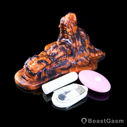 🐺 Wolf Kiss Hazel: Wearable Fantasy Beast Grinder - BeastGasm