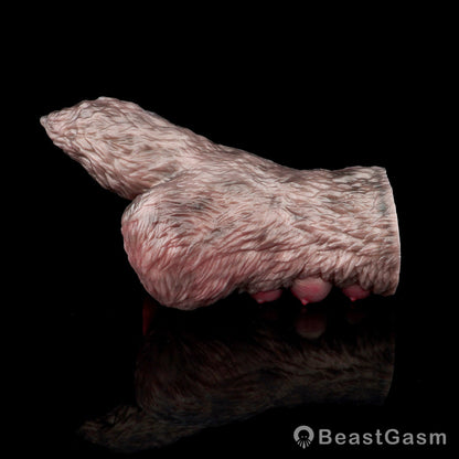 🐺 Wolf Pup Milo: Dual - Channel Fantasy Beast Stroker - BeastGasm