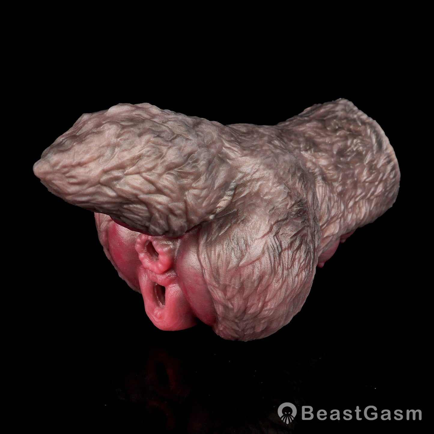 🐺 Wolf Pup Milo: Dual - Channel Fantasy Beast Stroker - BeastGasm