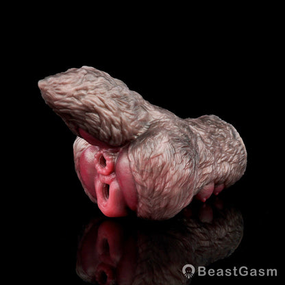 🐺 Wolf Pup Milo: Dual - Channel Fantasy Beast Stroker - BeastGasm