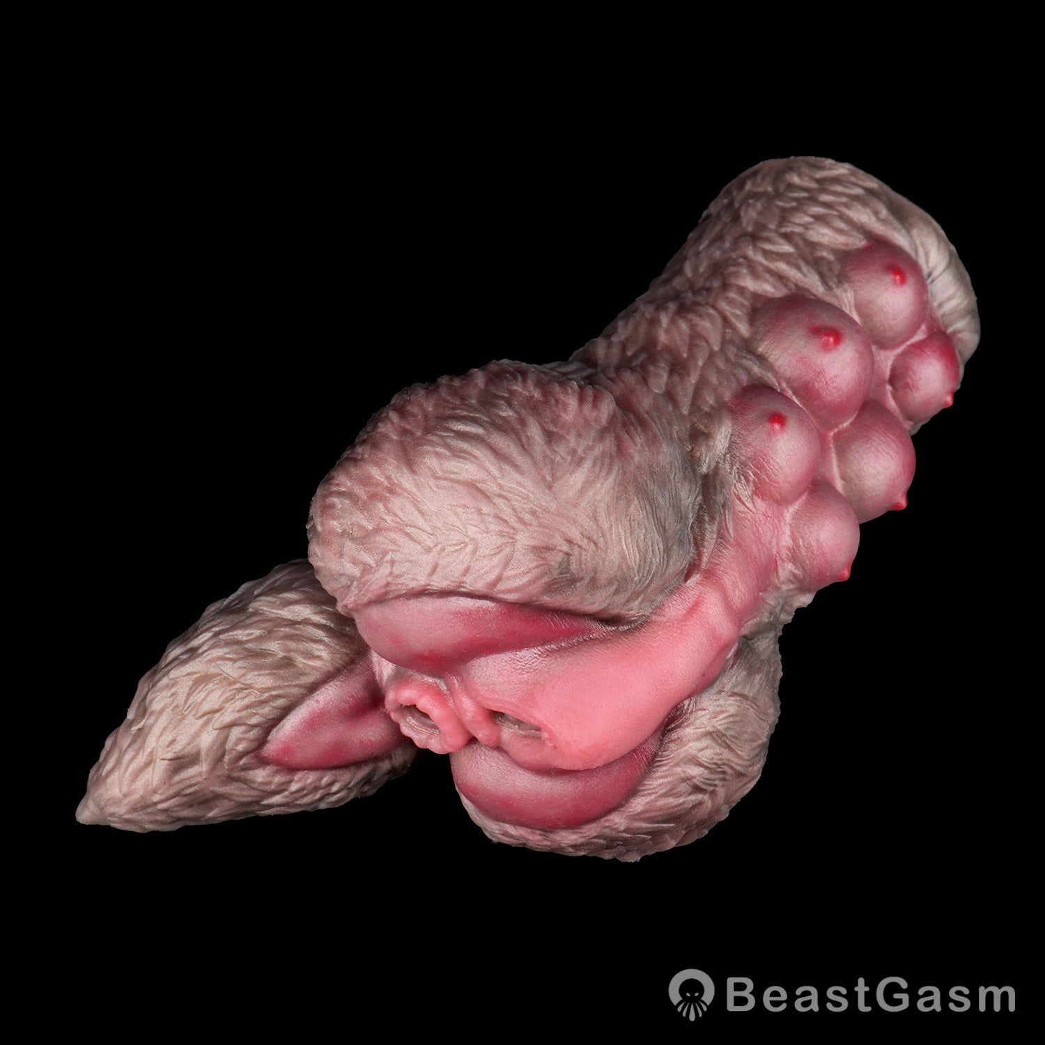 🐺 Wolf Pup Milo: Dual - Channel Fantasy Beast Stroker - BeastGasm