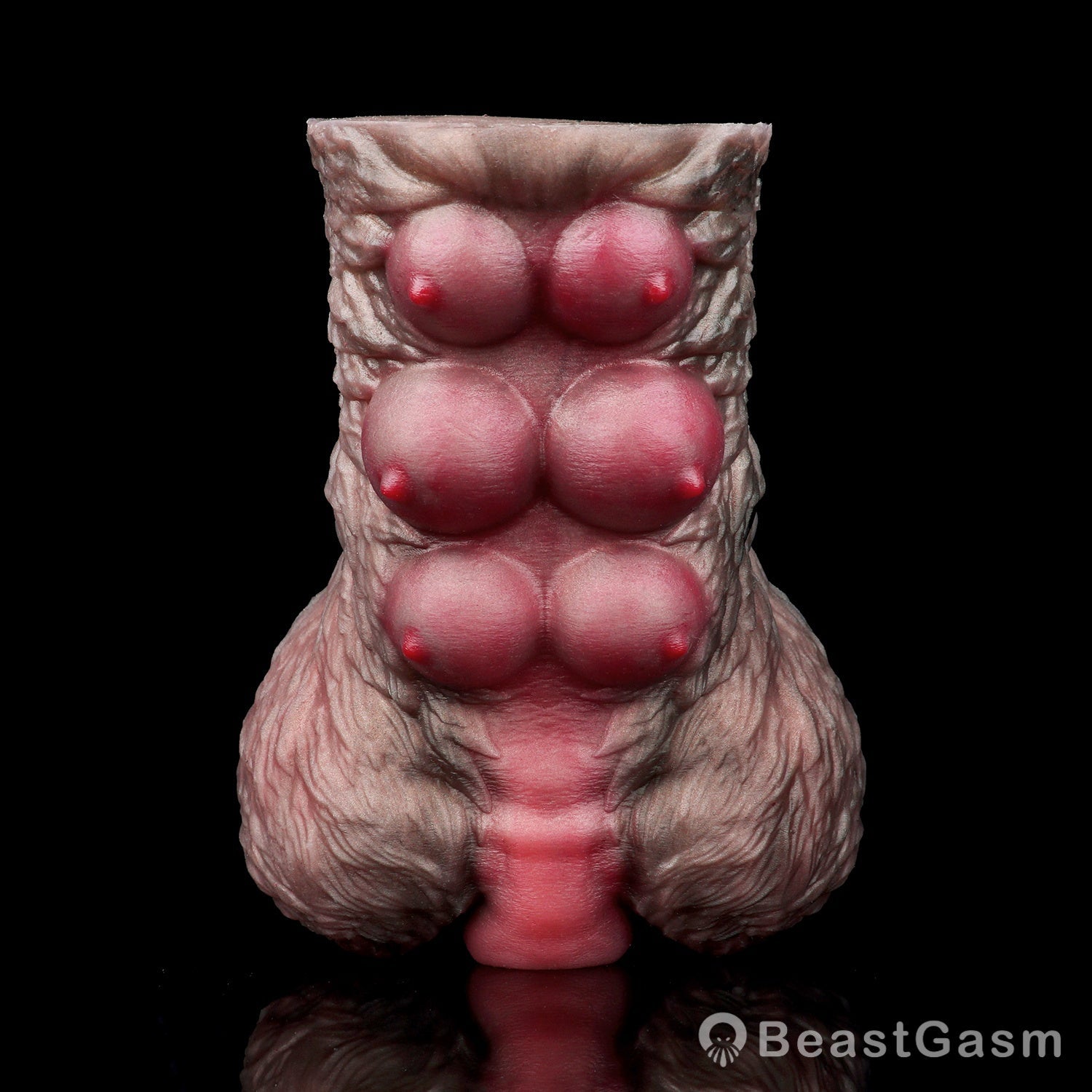 🐺 Wolf Pup Milo: Dual - Channel Fantasy Beast Stroker - BeastGasm
