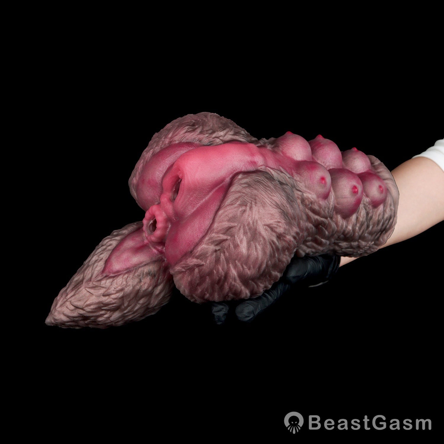 🐺 Wolf Pup Milo: Dual - Channel Fantasy Beast Stroker - BeastGasm